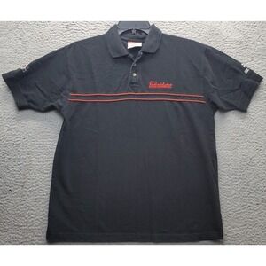 NASCAR The Intimidator Dale Earnhardt #3 Chase Authentics Polo Shirt Men M Black